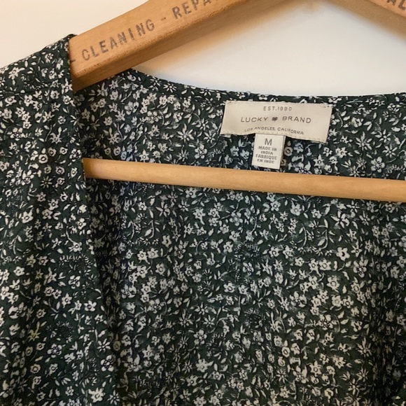 3/4 sleeve blouse by Lucky Brand - Picture 3 of 3